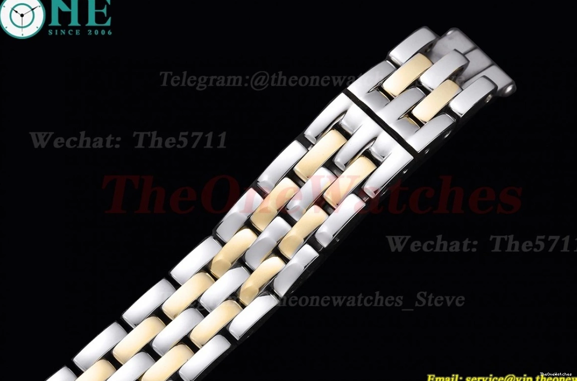 Dia YG SS Ladies White De Swiss 8848F Dial Secrete Panthere 22mm Qtz 0115